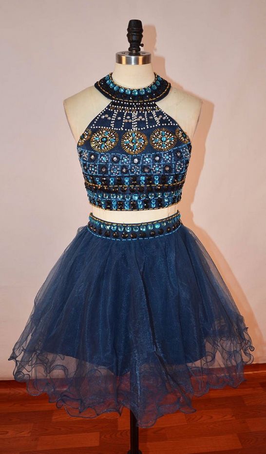 Dark Blue Semi Formal Dresses