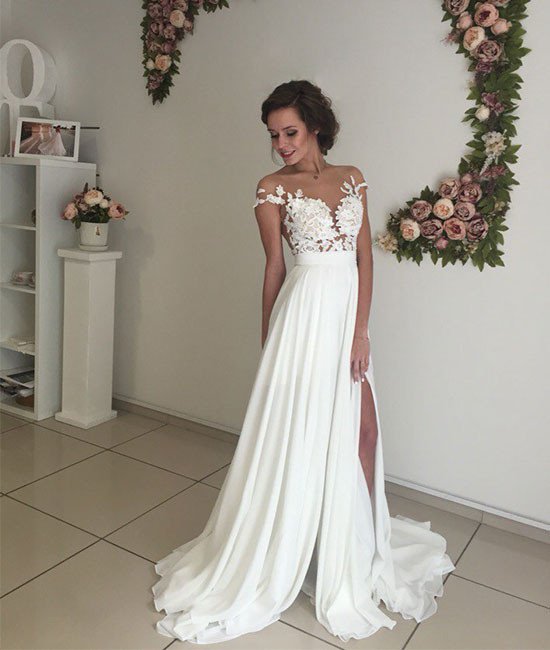 Ivory Prom Dresses