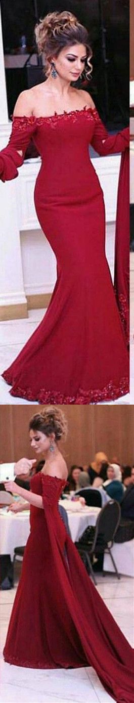 Prom Dresses,sexy Prom Dress,2017 Prom Dress Red Long Prom Dress Mermaid Prom Dress