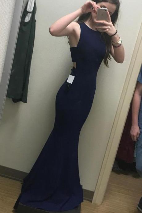 Mermaid Prom Dresses,sexy Royal Blue Prom Dresses,simple Prom Gowns,prom Dresses For Teens,long Party Prom Dresses,evening Dresses M0516