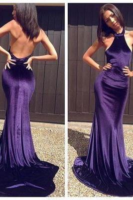 Sexy Prom Dress,backless Prom Dresses,sleeveless Evening Dress,formal Dress,high Quality Graduation Dresses,wedding Guest Prom Gowns, Formal