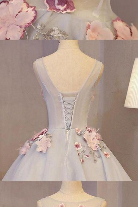 Sleeveless Dresses Short Grey Prom Homecoming Dresses With Bandage Lace Up Mini Nice Homecoming Dresses M3260