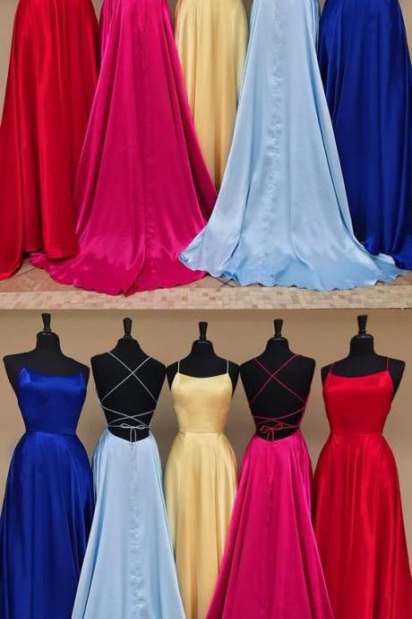Simple Prom Dresses, Long Prom Dresses, 2019, Fashion Prom Dresses M6328