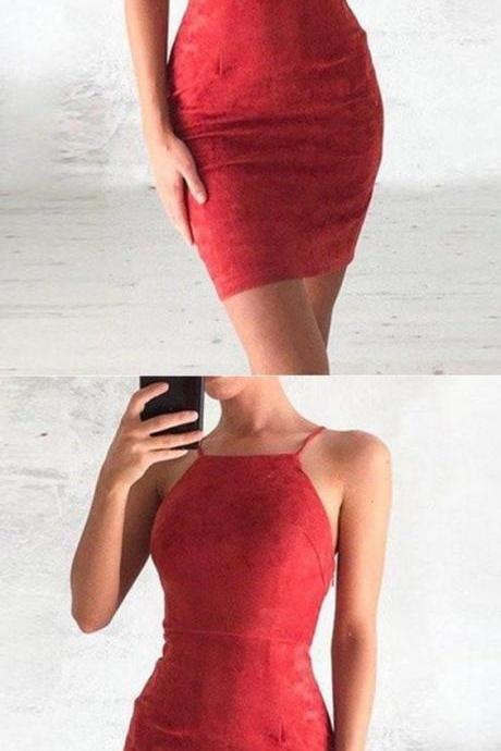 Beautiful Red Lace Homecoming Dresses Lace Tight Red Short Tight Homecoming Dresses 2019 M8182