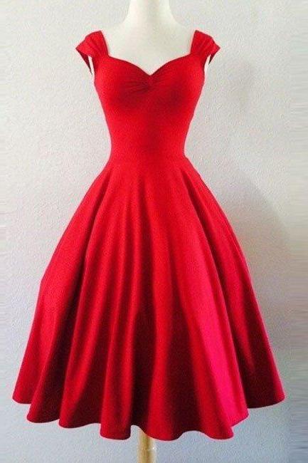Homecoming Dresses,simple Red Sweetheart Short Prom Dress, Homecoming Dress M8291