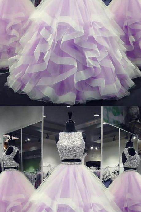 Purple Prom Dresses, Celebrity Dresses, Abiti Da Cerimonia, Ball Gown Prom Dresses, Crystal Prom Dresses M205