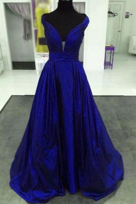 Beautiful Royal Blue Prom Dress M1108