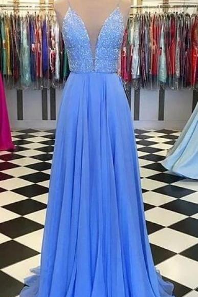 Long Prom Dress With Beading, Popular Evening Dress ,fashion Wedding Party Dress M1116