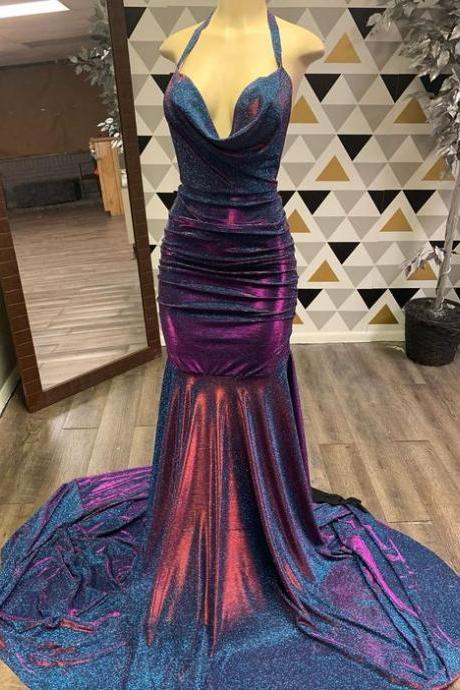 Sparkly Mermaid Prom Dress,long Evening Dress,prom Dresses M1123