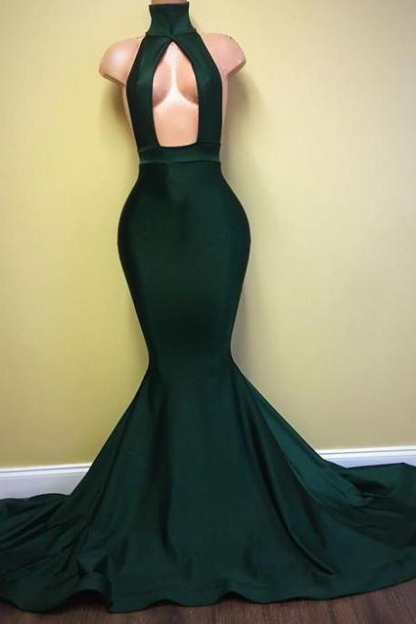 Mermaid Long Prom Dress Evening Dress M1202