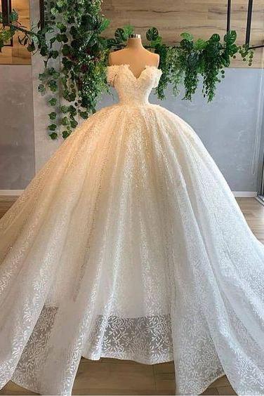 A Line Prom Gowns, Prom Dress, Charming Party Gowns Wedding Dress M1377
