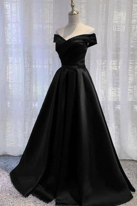 Long Balck Prom Dresses Evening Gowns M1430