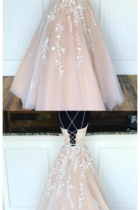 Champagne Prom Dresses Long, Evening Dress ,winter Formal Dress, Pageant Dance Dresses M1578