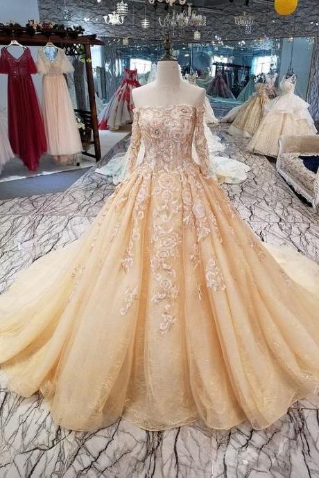 Ball Gown Long Party Gown, Prom Dress Party Dress M1620