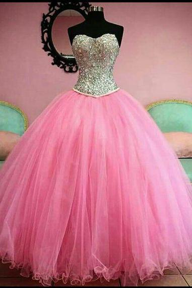 Ball Gown Long Party Gown, Prom Dress Party Dress M1621
