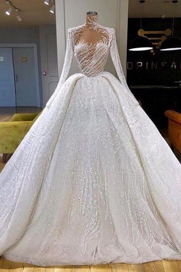 White Ball Gown Fashion Prom Dress M2081