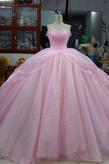 Gorgeous Tulle Quinceanera Dresses, Ball Gown Prom Dress M2085