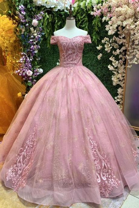 Gorgeous Tulle Quinceanera Dresses, Ball Gown Prom Dress M2086