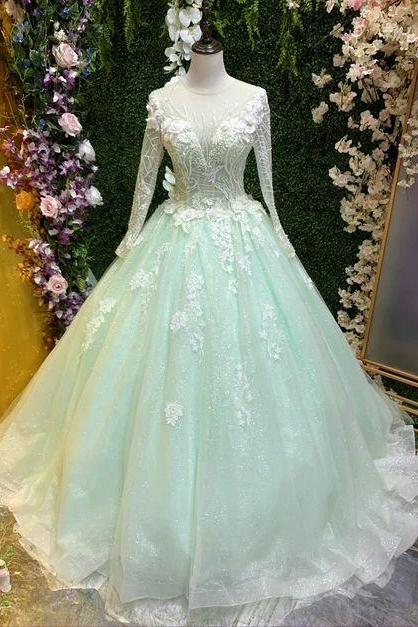 Gorgeous Tulle Quinceanera Dresses, Ball Gown Prom Dress M2088