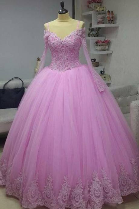 A Line Evening Dress Prom Ball Gown M2094