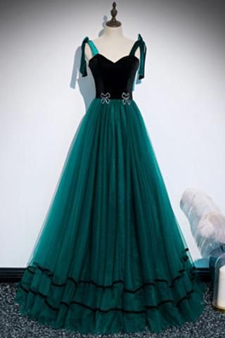 Green Prom Dress,princess Sweet 16 Dresses,party Gowns M2102