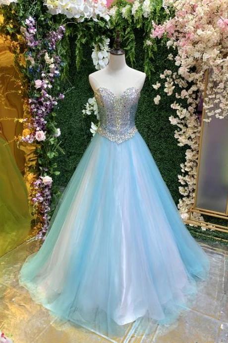 A Line Prom Dress,princess Sweet 16 Dresses,party Gowns M2103