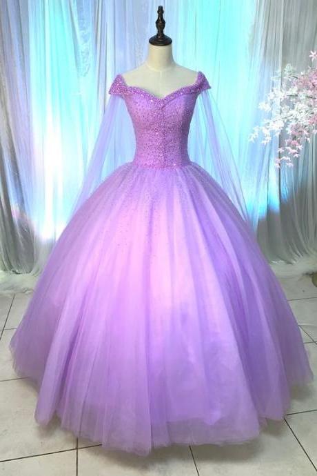 A Line Prom Dress,princess Sweet 16 Dresses,party Gowns M2104