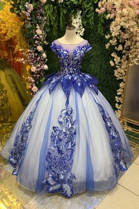 A Line Prom Dress,princess Sweet 16 Dresses,party Gowns M2107