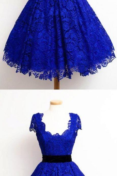 Homecoming Dress,prom Dress,formal Evening Dress,blue Homecoming Dress,short Homecoming Dress M2606