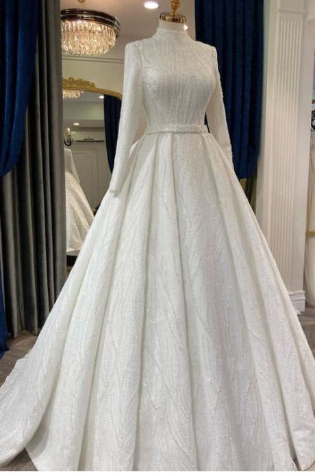 Wedding Dress Tulle Long Prom Dress Evening Dress M3113