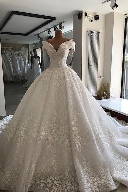 Ball Gown Prom Dress Evening Gowns Wedding Dress M3200