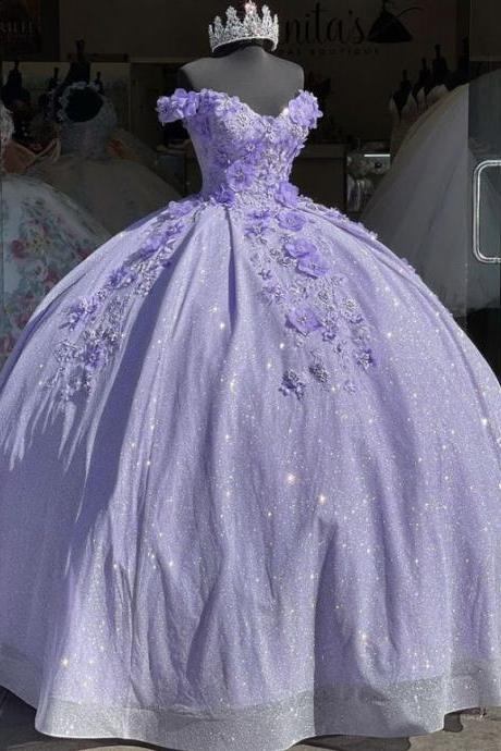 Ball Gown Floor Length Sweet 16 Prom Dress Evening Dress M3531