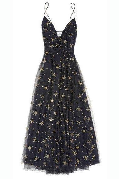 Star Illusion Tulle Dress M3700