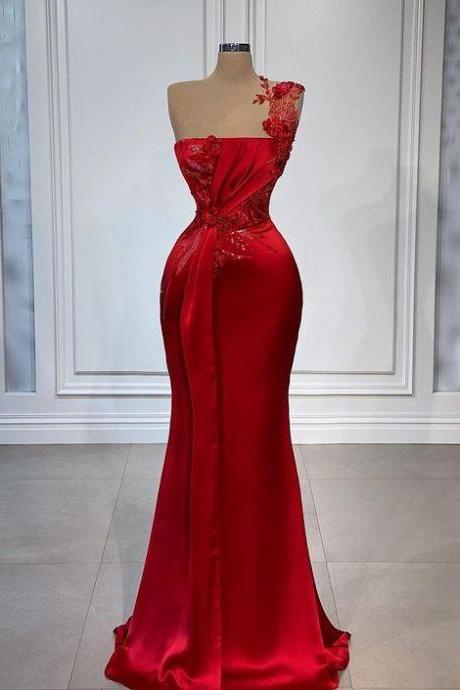Glamorous Red Long Prom/evening Dress