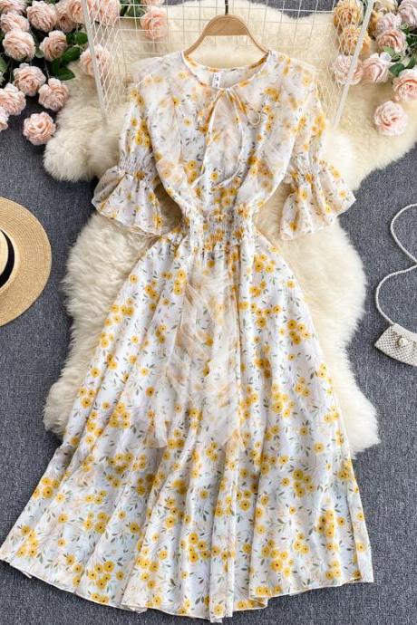 Cute Chiffon Dress Summer Dress