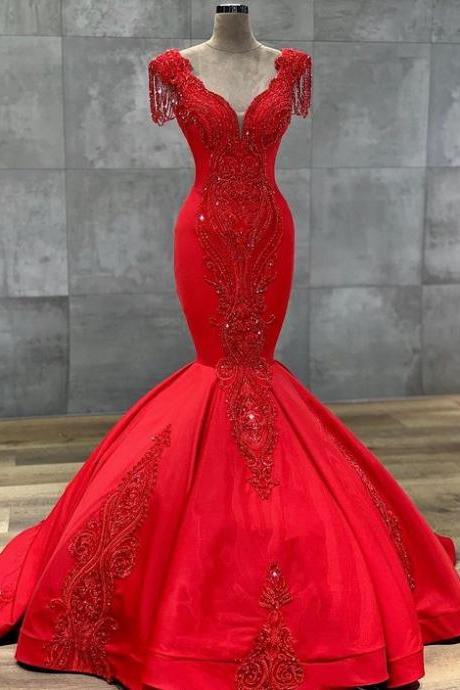 Extravagant Evening Dresses With Sleeves | Long Glitter Prom Dresses