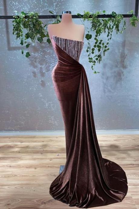 Fashion Evening Dresses Long Mermaid Prom Dresses