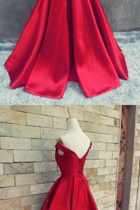 Prom Dresses,red Prom Dresses,sexy Off Shoulder Prom Dresses,lace Up Evening Dresses,evening Dresses,red Evening Dresses,party Dresses,cute Red