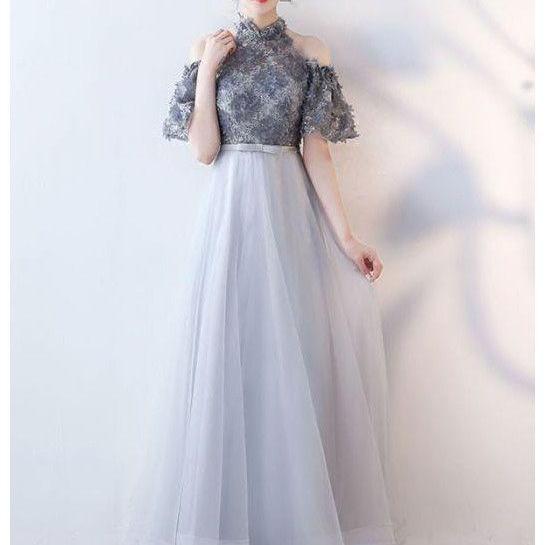 Charming Prom Dress Ivory Evening Dress   fg2730