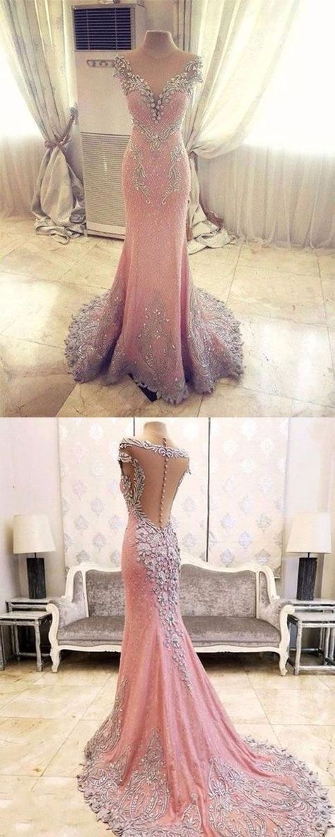 Luxury Prom Dress,Mermaid Prom Dress,Backless Prom Dress,Fashion Prom ...