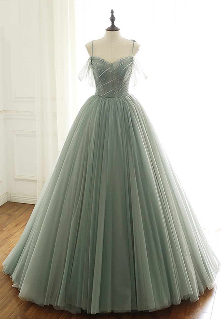 Elegant Tulle Long Prom Gown Formal Dress M1141 on Luulla
