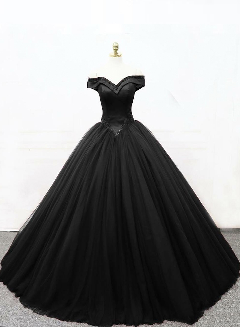 Black Princess Ball Gown Black Formal Dress M3230 on Luulla