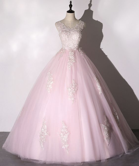 Purple tulle lace long ball gown dress formal dress      fg2998 main image 0