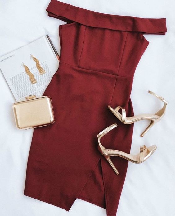 Cute Red Short Party Dress Homecoming Dress M3961 on Luulla