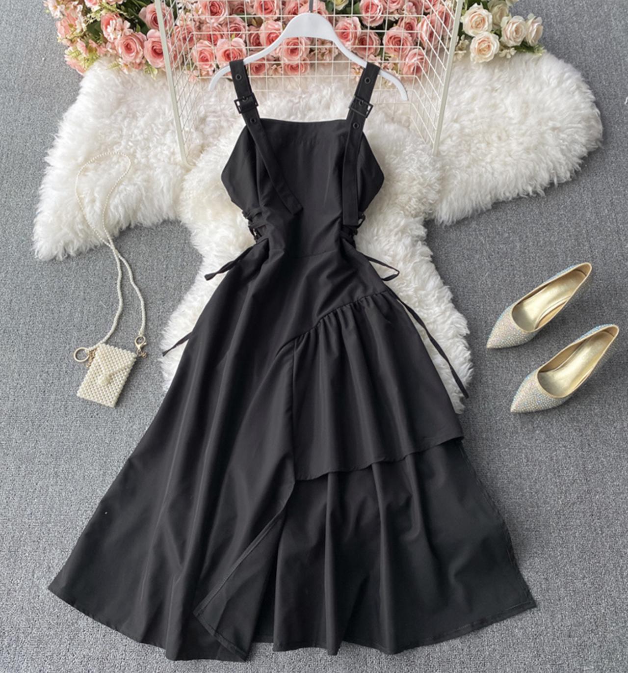Black A Line Dress Fashion Dress on Luulla