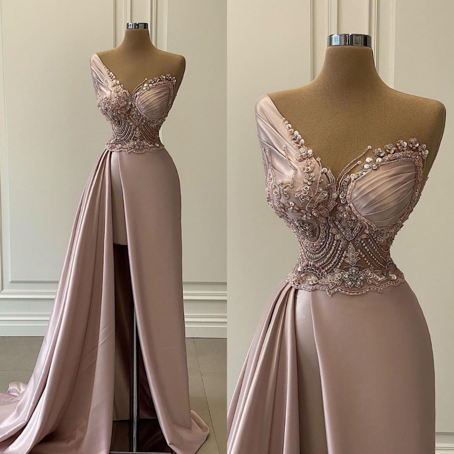 Uniuqe Mermaid Prom Dress ,Chic Long Evening Dress,DS5012 main image 1